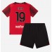 Günstige AC Milan Theo Hernandez #19 Babykleidung Heim Fussballtrikot Kinder 2023-24 Kurzarm (+ kurze hosen)